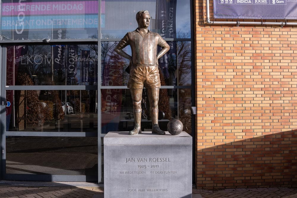 Beeld Jan Van Roessel van Wilma Bevers uit 2017