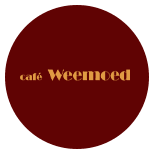 Het logo van Cafe Weemoed