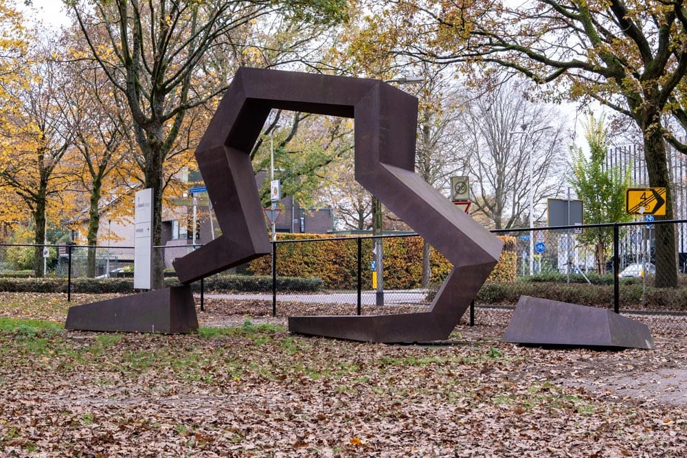 Kunstwerk Landschapspoort – Koning Willem II college