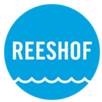 Het logo van Zwembad Reeshof