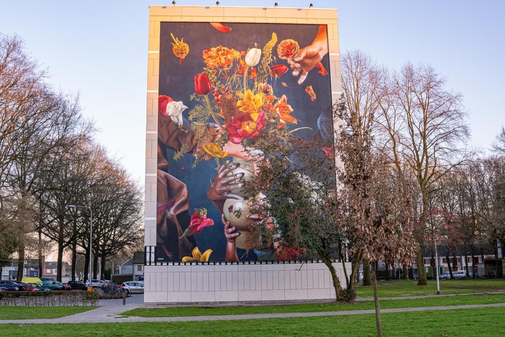 Muurschildering Colored Diversity (part 2)