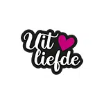 Het logo van Uit Liefde
