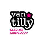 Het logo van kledingkringloop VanTilly