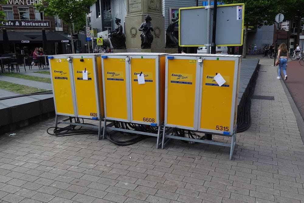 Opbouw Tilburgse kermis 2016