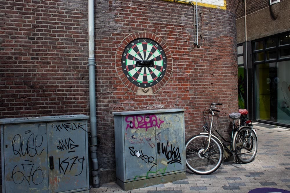 Streetart Dartbox