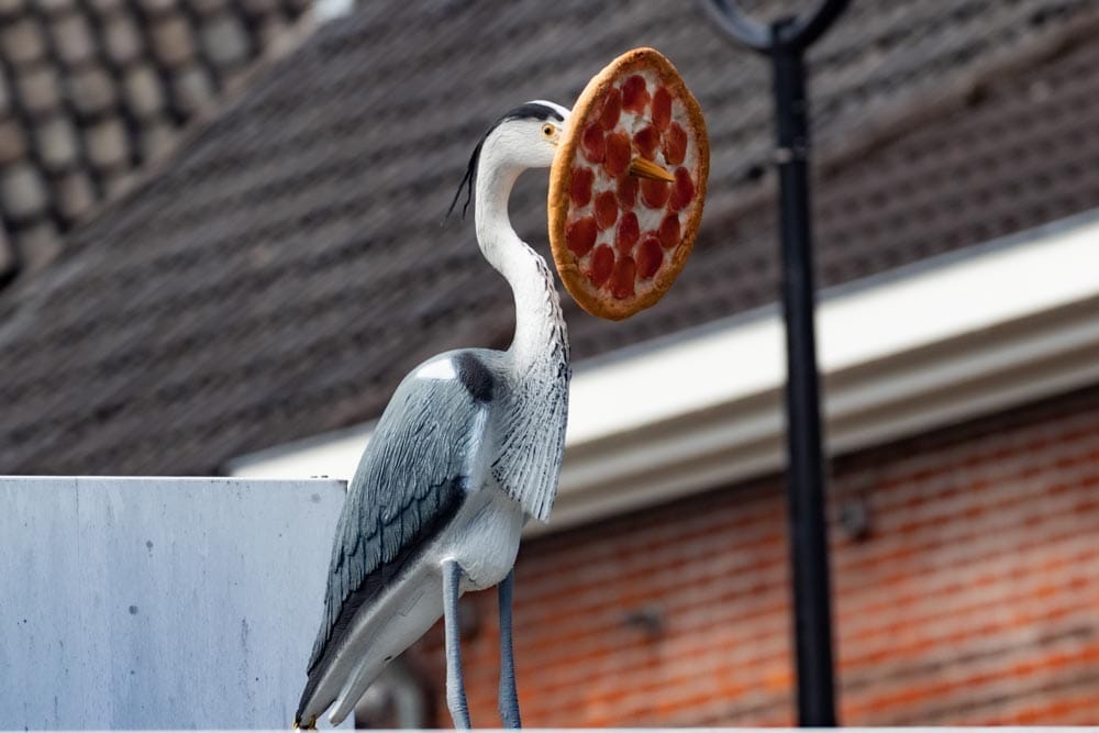Streetart Pizza Heroni van Streetart Frankey