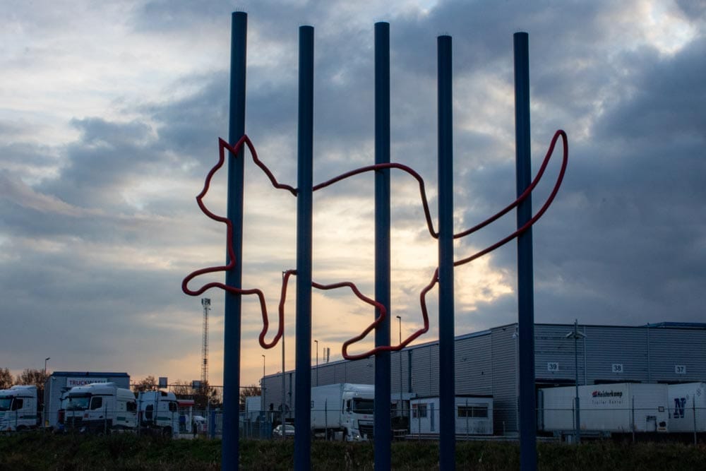 Kunstwerk Katsbogten