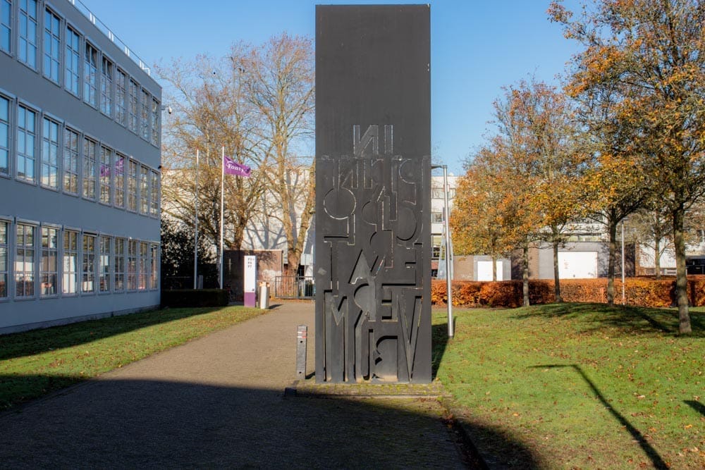 Kunstwerk ‘In principio erat Verbum’