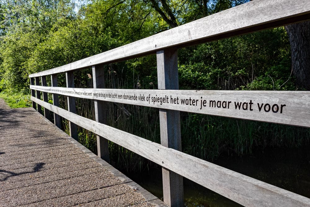 Bruggedicht Moerenburg van Karla Witjens