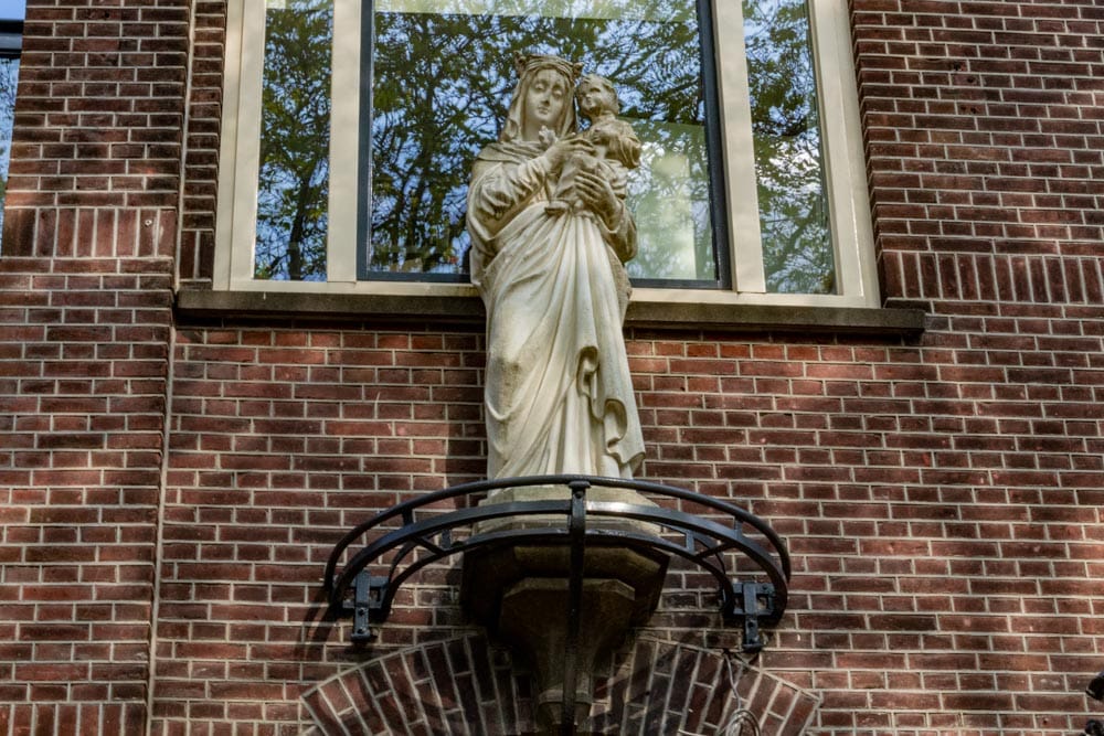 Het Mariabeeld van de Goirkestraat in Tilburg
