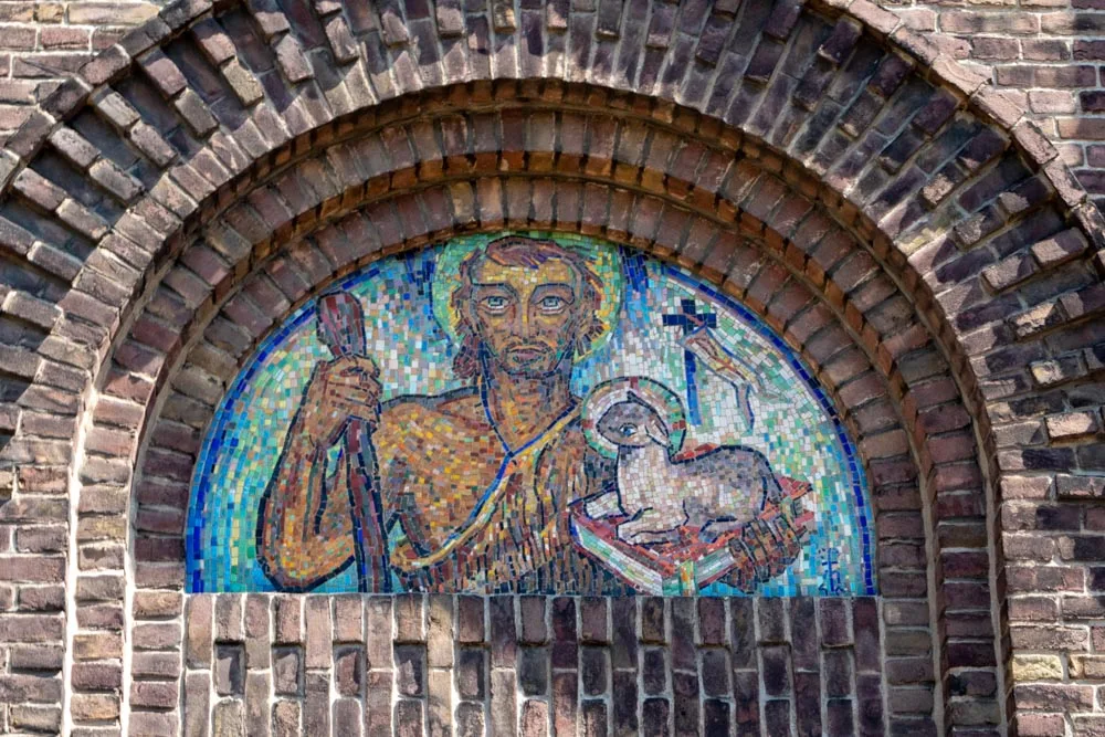 Kunstwerk van de week: ‘ Mozaïek Johannes de Doper’