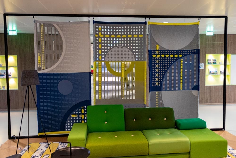 Kunstwerk Geweven Patronen – Stadhuis Tilburg