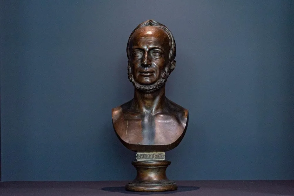 Borstbeeldje Willem II van L Royer
