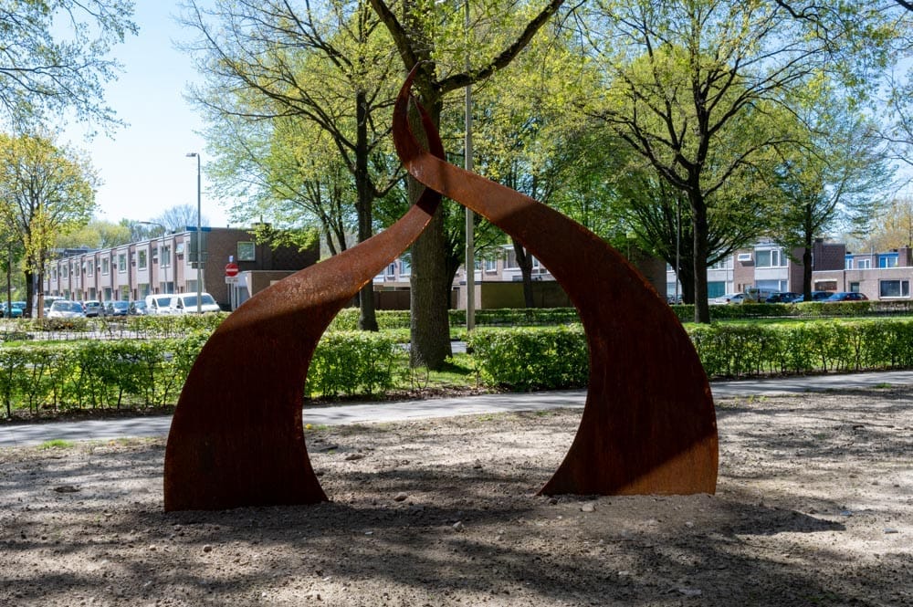 Kunstwerk Zonder Titel – Tilburg Tobias Asserlaan
