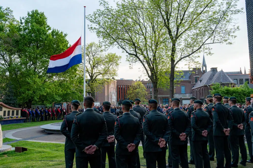 Dodenherdenking in Tilburg