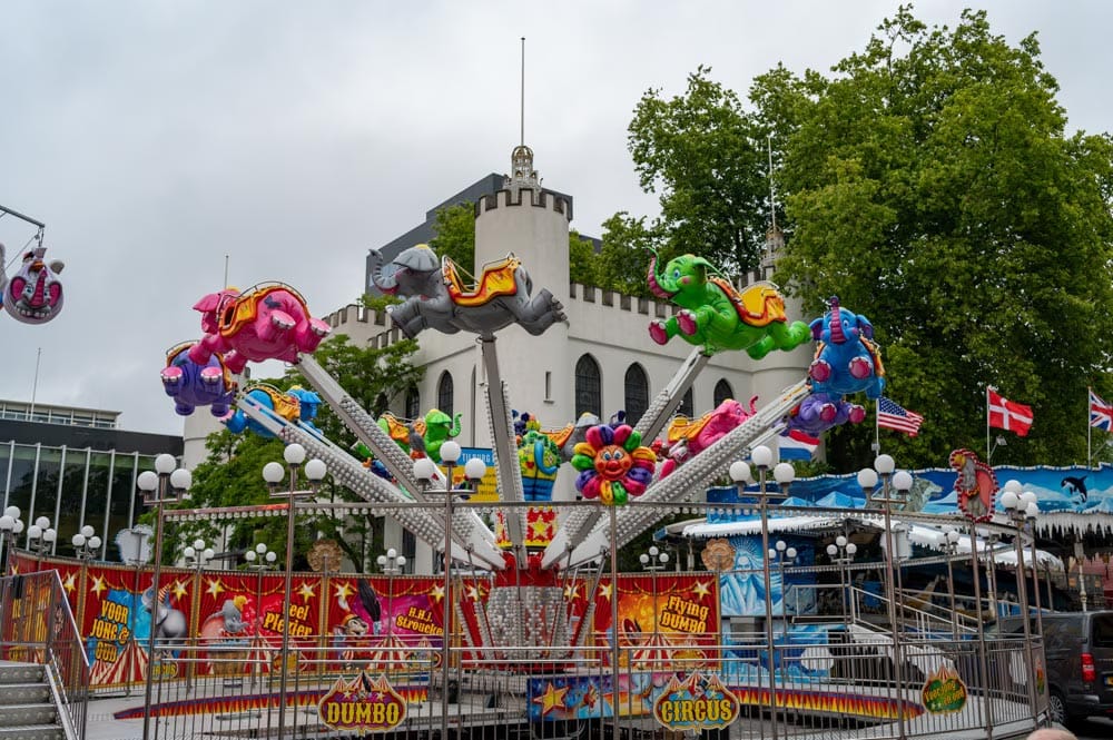 Opbouw Tilburgse kermis 2022