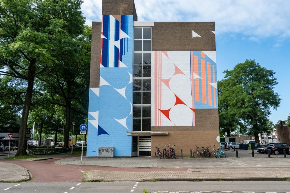 Muurschildering – Tilburg Statenlaan