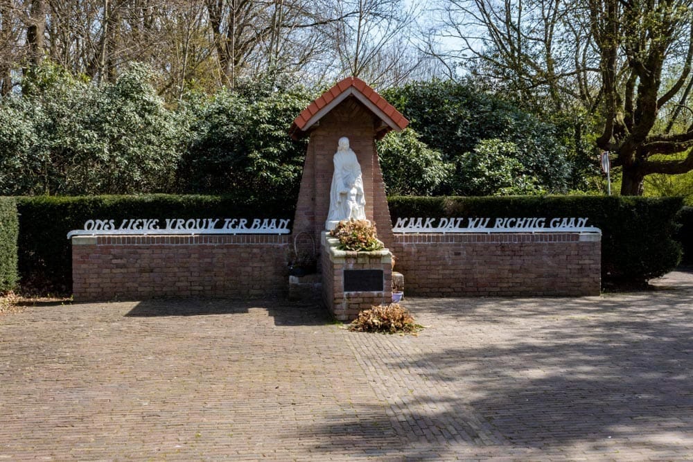 Monument van de week: ‘Beeld / Monument van Onze Lieve Vrouw ter Baan’