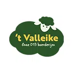 Het logo van Onze 013 boerderij ’t Valleike