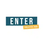 Het logo van ENTER Creative Hub