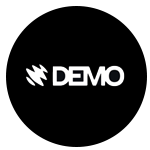 Het logo van Demo Tilburg