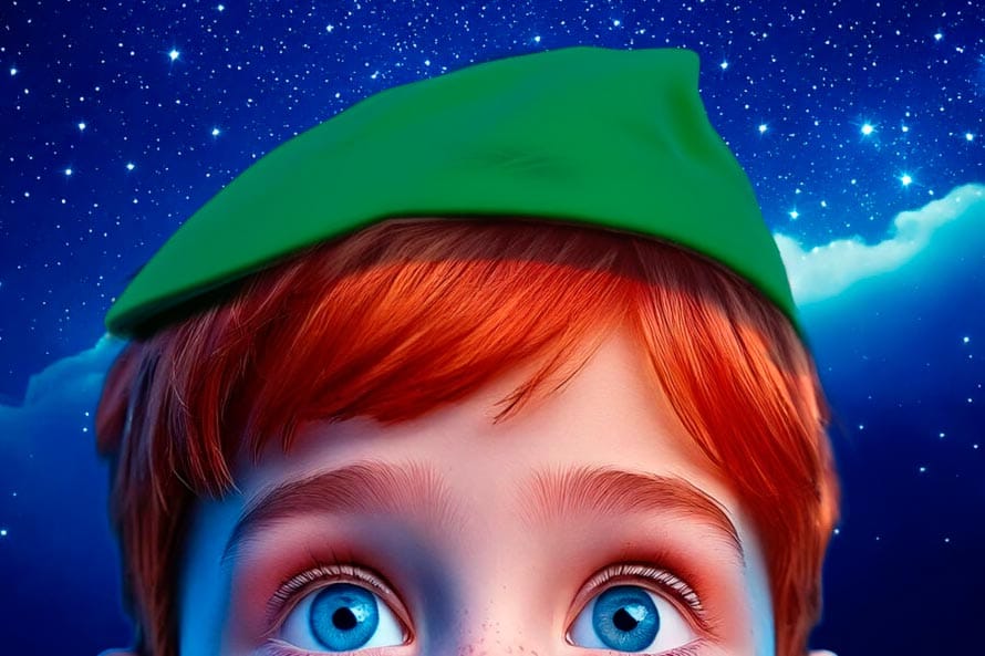 Peter Pan in het klein