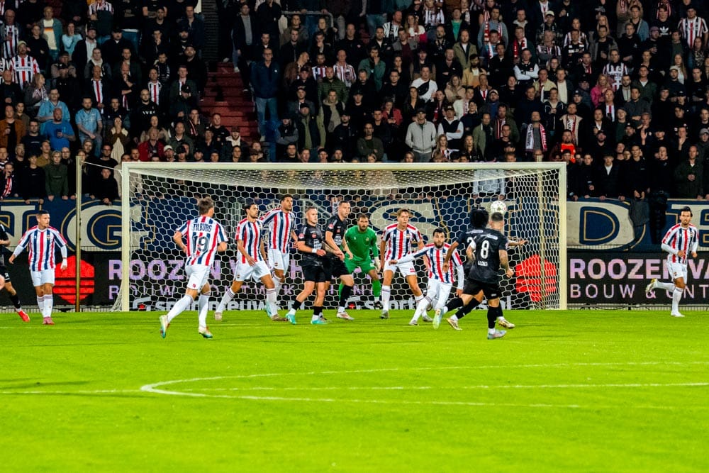Koning Willem II stadion in Tilburg