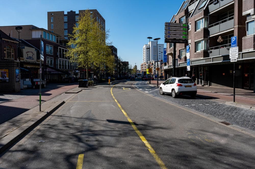 Nieuw ontwerp Parkring met behoud van meer bomen