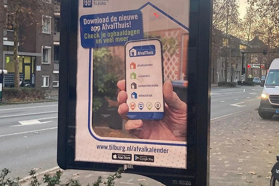 Buitenreclame in Tilburg