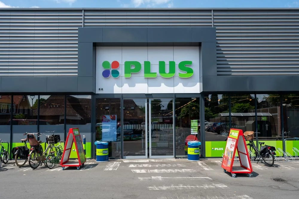 Plus supermarkten