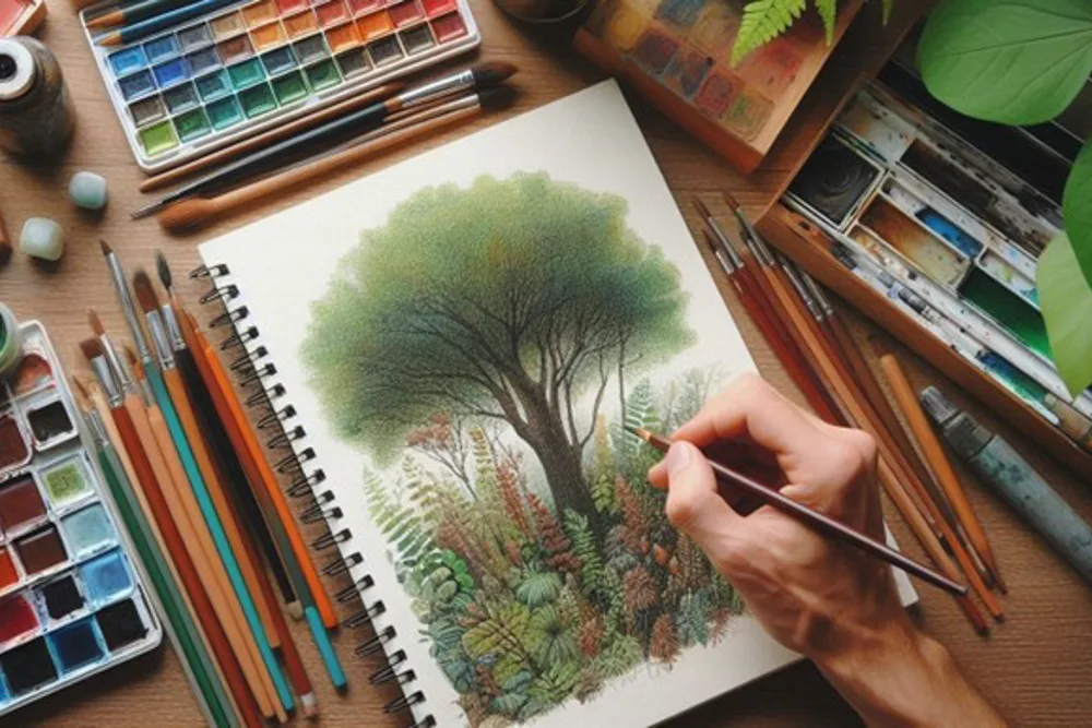 Tekenen in de natuur