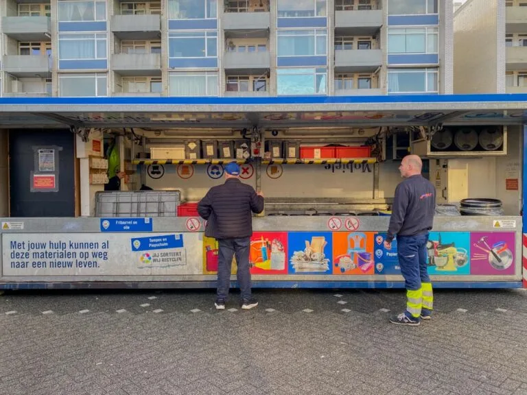 De Mobiele Recyclestraat Winkelcentrum Westermarkt