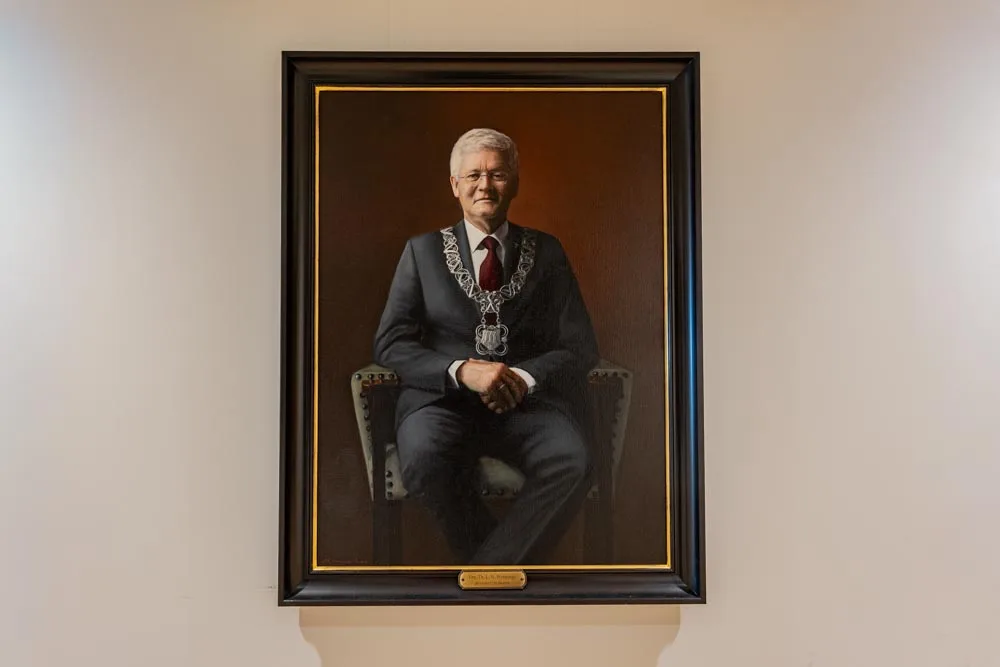 Burgemeester-portret Theo Weterings