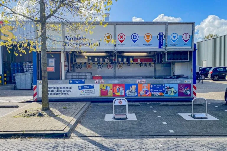 De Mobiele Recyclestraat Winkelcentrum Aabe