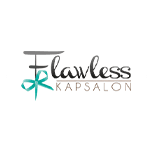 Het logo van Flawless Kapsalon