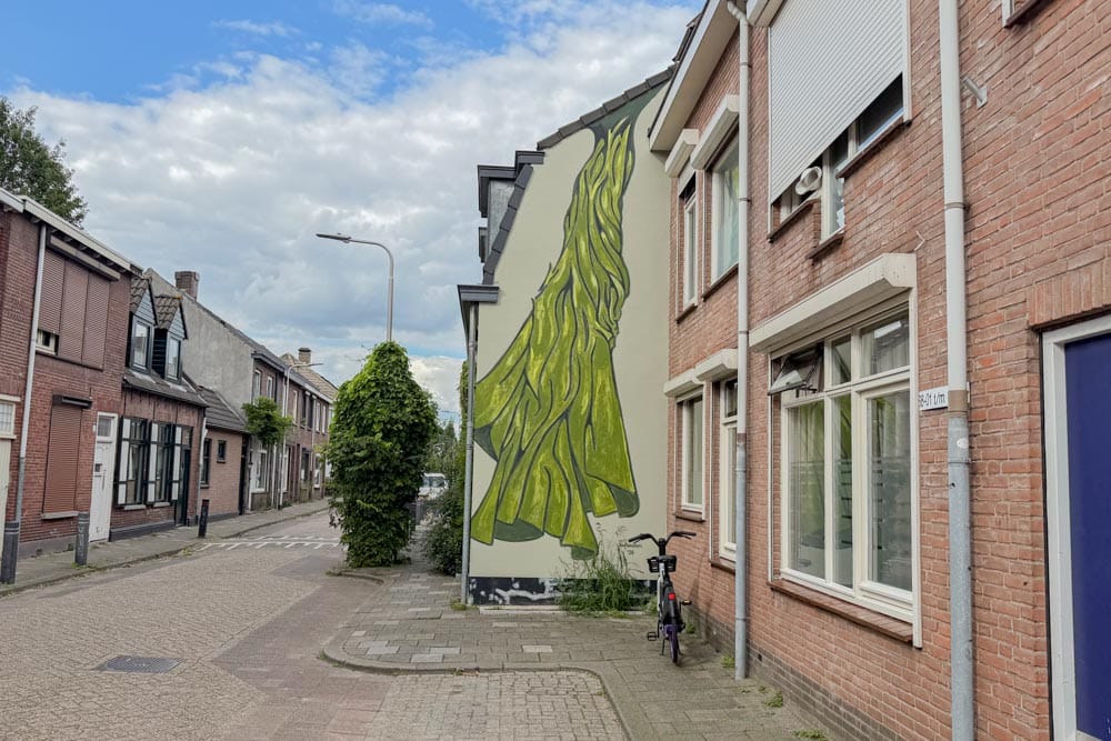 Muurschildering Een ode aan de stad