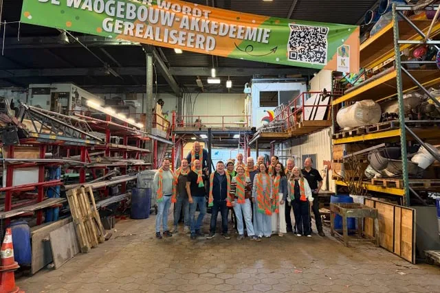 Waogebouw Akkedeemie brengt Tilburgse jeugd in beweging